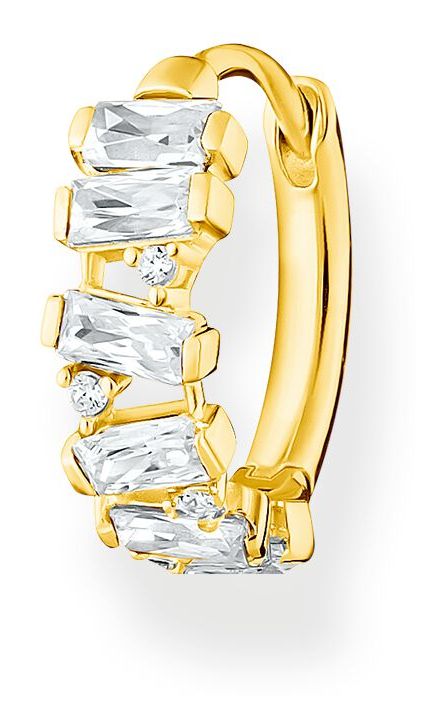 Thomas Sabo CR665-414-14 Gold Plated Single Hoop Earring | Jewellery