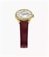 Fossil Gilmore 28 mm Three-Hand Red Leather Fossil Watch ES5510 - alternate view 4