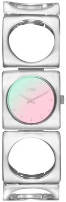 STORM GROOVY V2 LAZER PINK Stainless Steel Cut-Out Bracelet 47554/PK