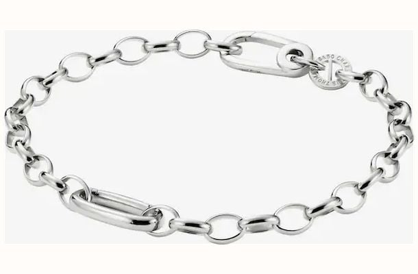 Thomas Sabo 17cm silver-colored charm connect bracelet C1202-M02-21-L17