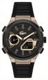 Lacoste Bronze And Black Silicone Strap LC33 Watch 2011517