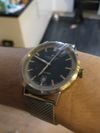 Customer picture of Hamilton American Classic Intra-Matic Automatic (40mm) Blue Dial / Stainless Steel Mesh Bracelet H38425140