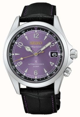 Seiko 145th Anniversary Alpinist Mechanical Limited Edition in Edo Purple HBC006J1