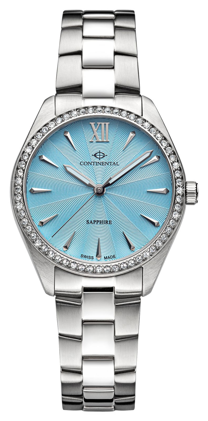 Continental 22508-LT101831 Crystal Round (32.5mm) Textured Watch