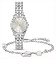 BOSS Graceful Mina Stainless Steel Silver Dial Watch And Bracelet Gift Set 1570210 - alternate view 3