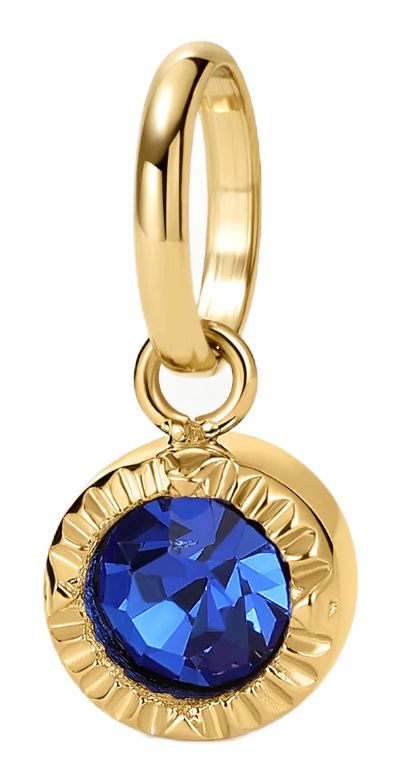 D.LOUISE CH-40-12 Mini Bezel Birthstone December/Topaz Jewellery