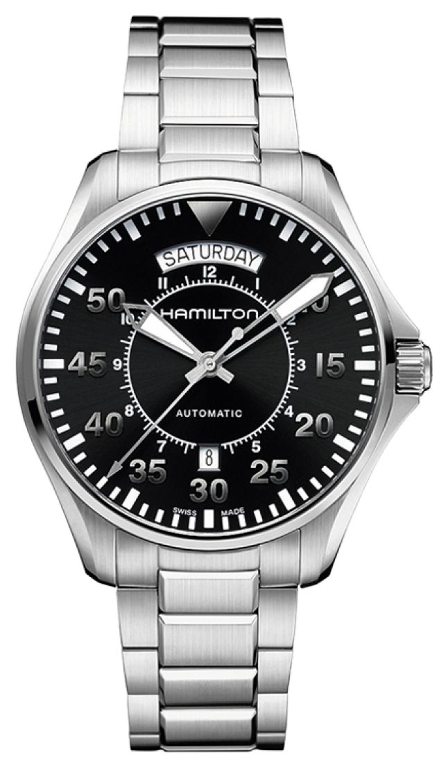 Hamilton H64615135 Khaki Aviation Pilot Day-Date Automatic * Watch