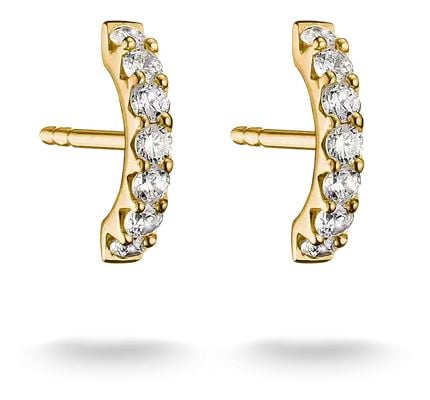 Thomas Sabo H2378-M01-14 classic stud earrings gold plated Jewellery