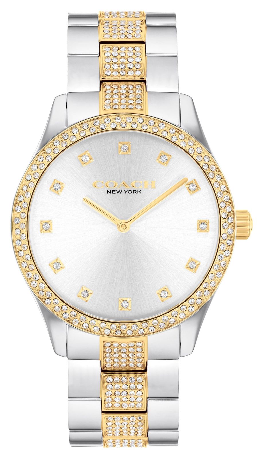 Coach 14400034 Brooks (38mm) Silver Dial / Two-Tone Watch