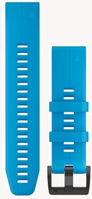Garmin Cyan Blue Rubber Strap Only QuickFit 22mm 010-12740-03