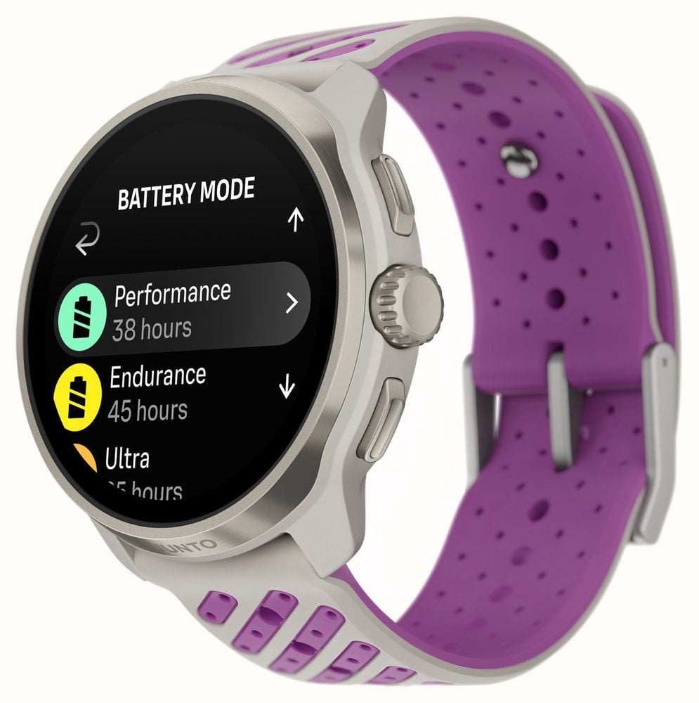 Suunto RACE 3S Titanium AMOLED Multisport Performance Watch (49mm) Orchid SS051647000 - alternate view 3
