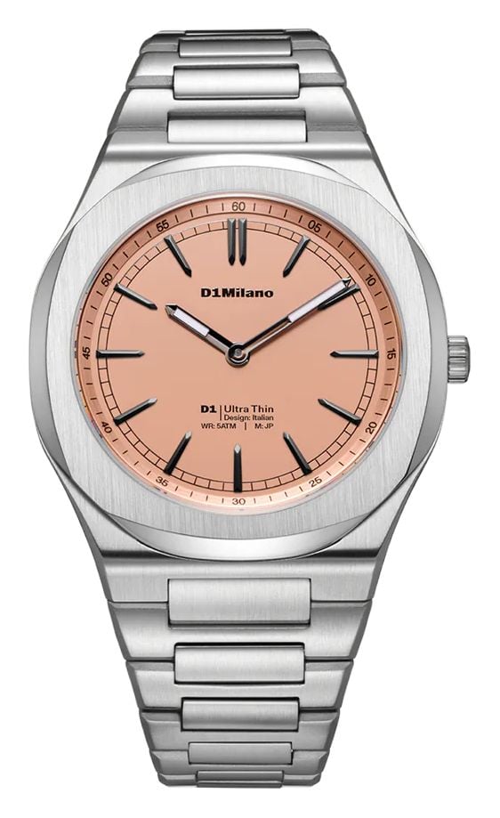D1 Milano UHBJ10 Ultra Thin Neutral Heritage (39mm) Orange- Watch