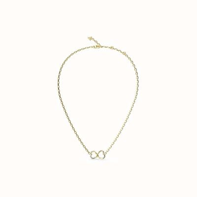 Guess Women's MON AMOUR Gold-Tone Stainless Steel Necklace JUBN04616JWYGT/U