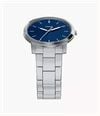 Fossil Minimalist 44 mm Three-Hand Blue Dial Stainless Steel Watch FS6180 - alternate view 3