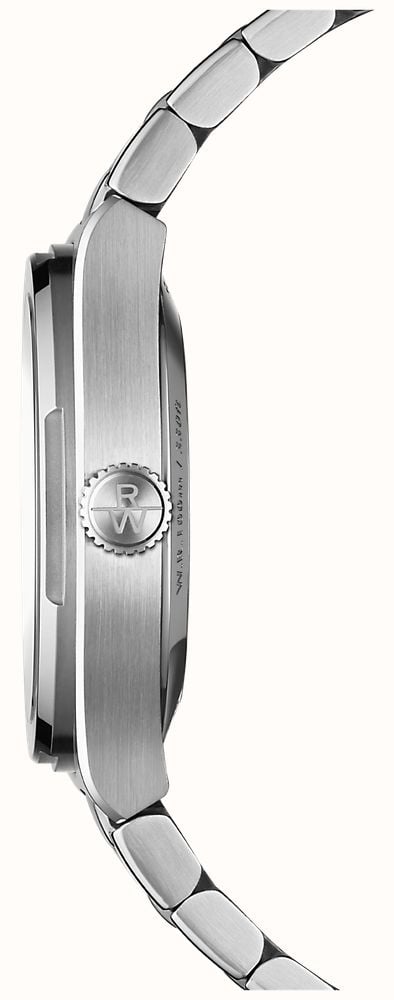 Raymond Weil A.R.T. Date Automatic (38mm) Graphite Sunray-Brushed Dial / Stainless Steel Bracelet 1000-ST-20001 - alternate view 2