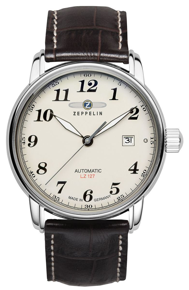 Zeppelin 7656-5 LZ 127 Graf Zeppelin Automatic (40mm) Beige Watch