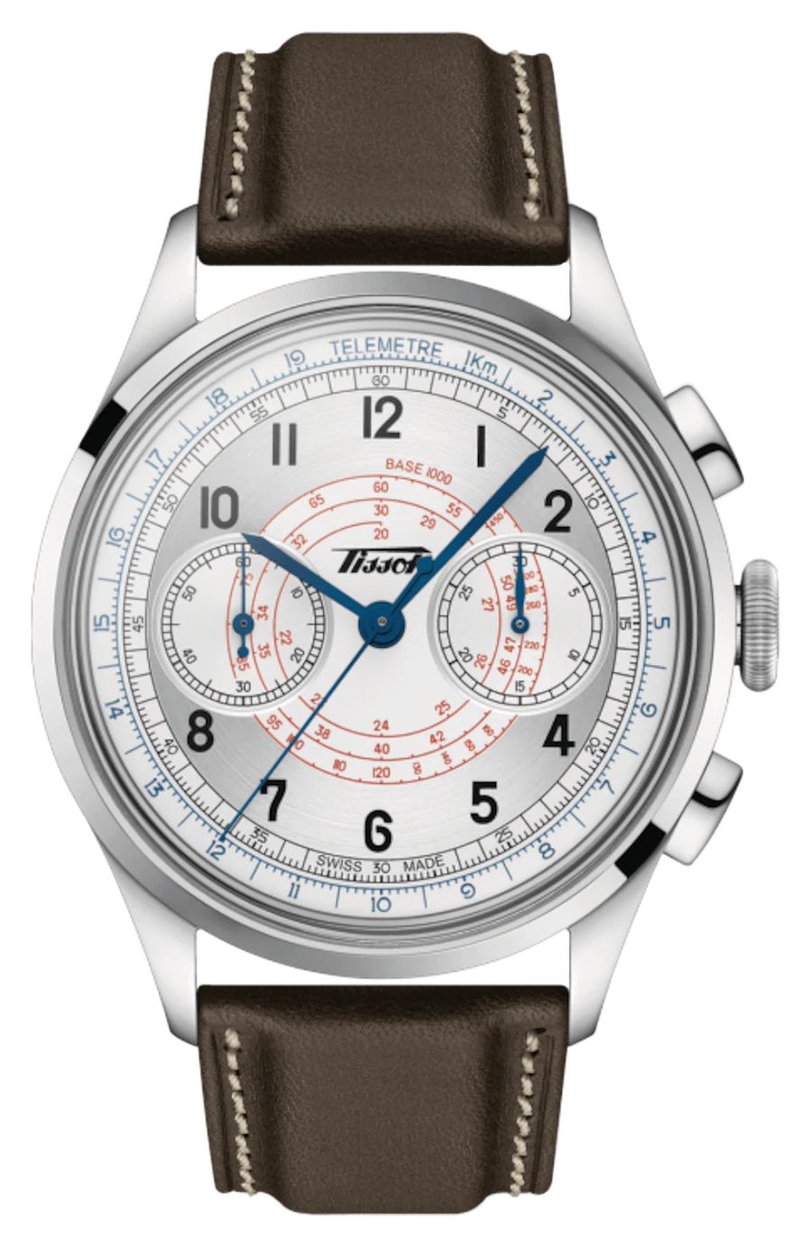 Tissot T1424621603200 Men's Telemeter 1938 | Silver Watch