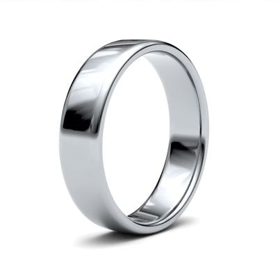 James Moore Wedding Ring  | 5mm | Light | Size Soft Court | AG_5GLS-9W AG_5GLS-9W