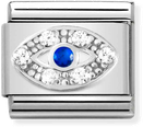 Nomination Classic Eye Sterling Silver & Steel Charm 330304/43