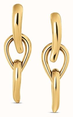 Calvin Klein Sculptured Drops Gold-Tone Earrings 35000917