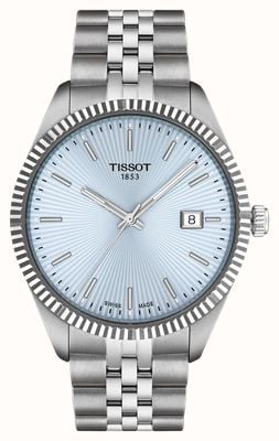 Tissot Ballade Quartz (40mm) Ice Blue Dial / Stainless Steel Bracelet T1564101135100