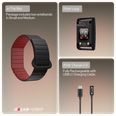 Polar Loop Black Cherry Magnetic Silicone - Screen-Free Wearable Health Band & Fitness Tracker Watch 920121267 - alternate view 11