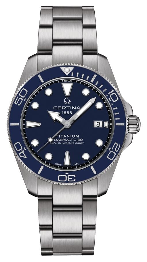 Certina C0484074404100-Exdislay DS Action Diver Powermatic Watch