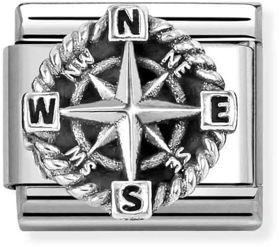 Nomination Classic Compass Sterling Silver Charm 330114/01