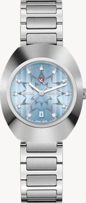 RADO DiaStar Original Automatic Diamond (30mm) Blue Sunray Star-Pattern Dial / Stainless Steel Bracelet R12170223