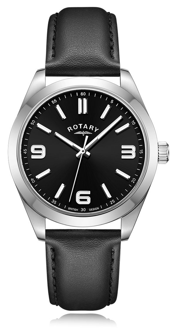 Rotary GS05770/04 Men’s Sport (40mm) Black Dial / Black Watch