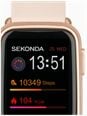 Sekonda Track Smartwatch (26mm) Digital Display / Beige Silicone Strap 30170 - alternate view 2