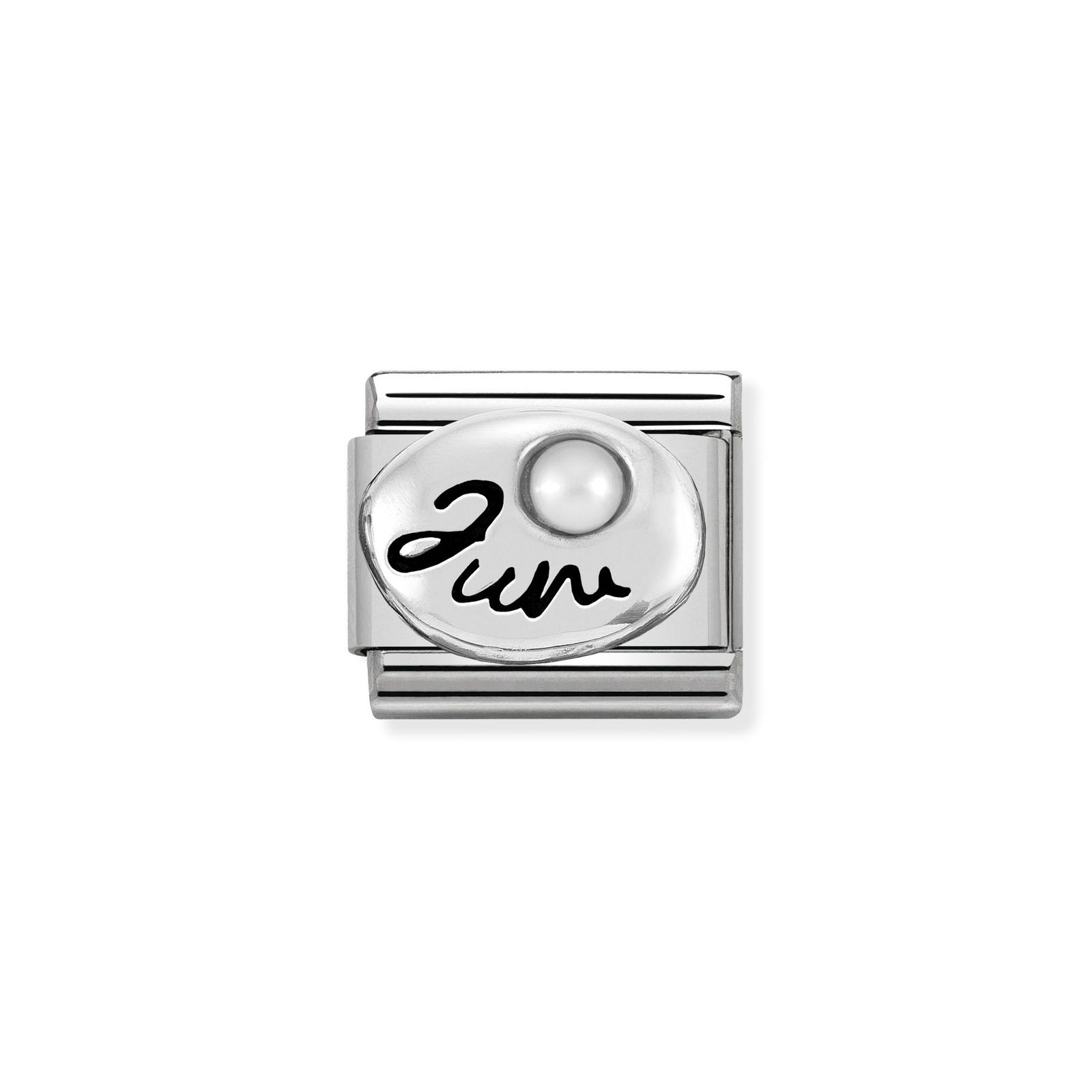 Nomination 330505/06 Classic June Birthstone Pearl Sterling Jewellery