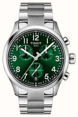 Tissot Chrono L Quartz (42mm) Green Dial / Stainless Steel Bracelet T1164171109200