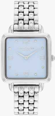 Coach Cass (28mm) Light Blue Dial / Stainless Steel Bracelet 14504494