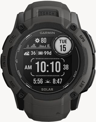 Garmin Instinct 2X Solar Graphite Silicone Strap 010-02805-00