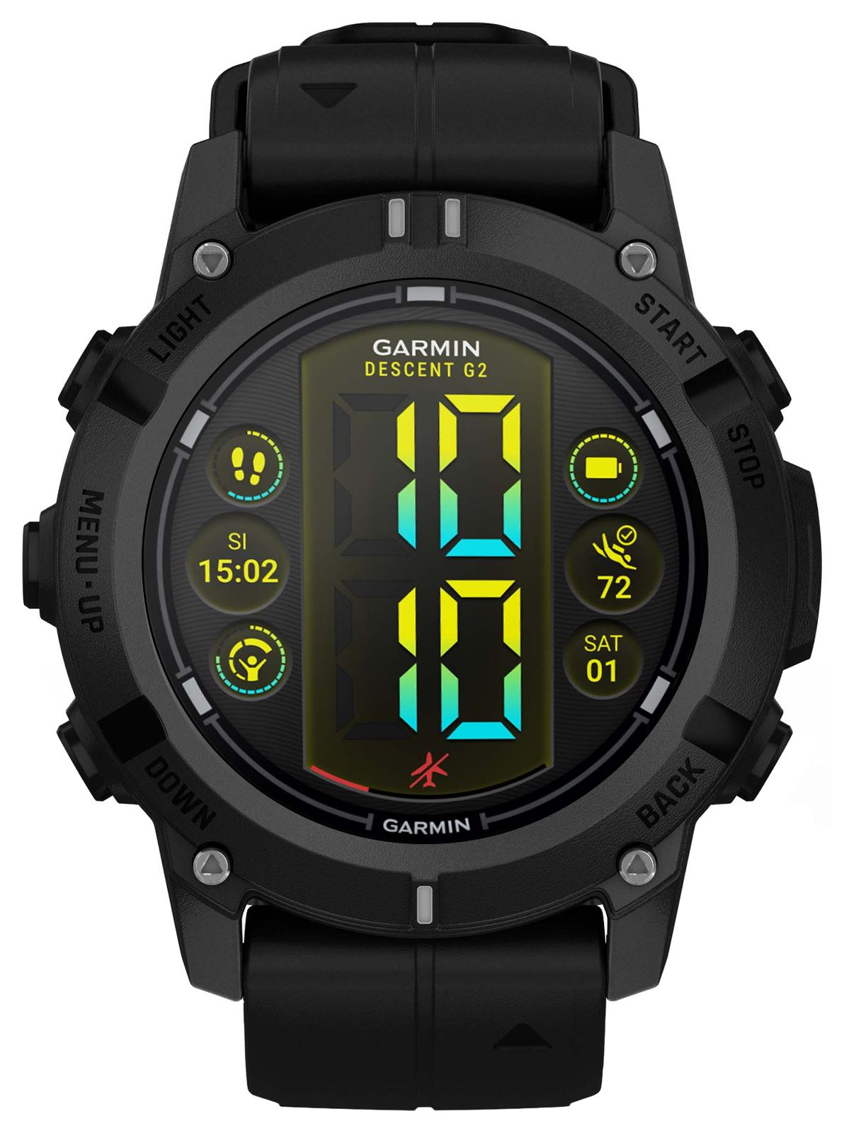 Garmin 010-02986-00 Descent G2 AMOLED Watch-Style Dive