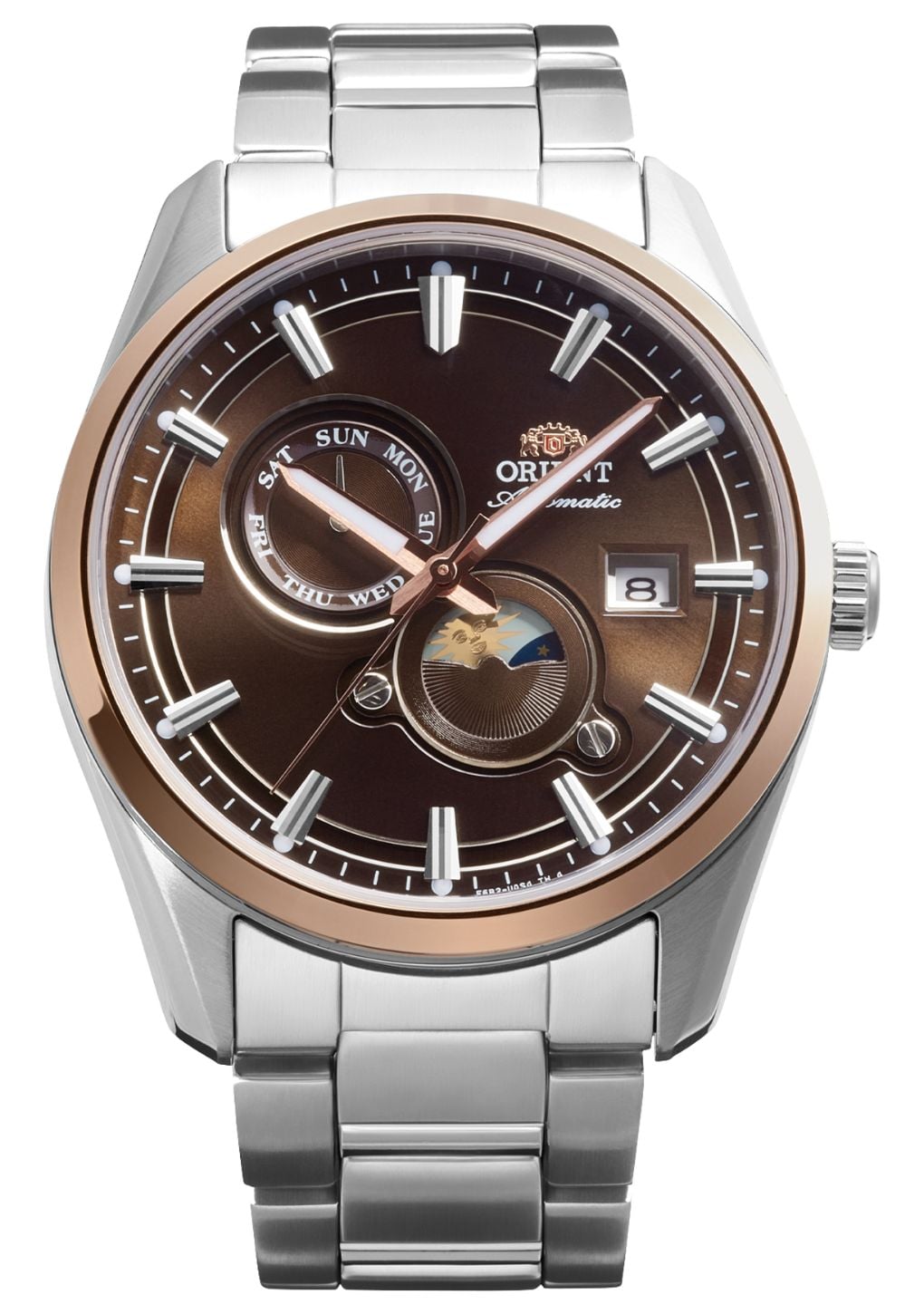 Orient RA-AK0313Y30B Stretto Sun & Moon Automatic (41.5mm) Watch