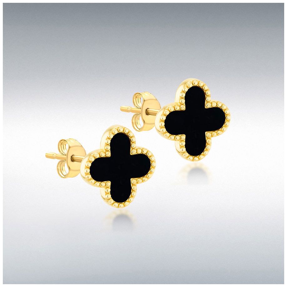James Moore & Co 1.55.9527 9ct Yellow Gold 11.4mm X 11.4mm Jewellery