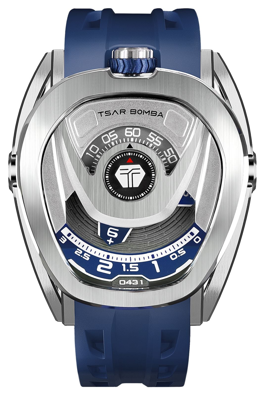TSAR BOMBA TB8213A-03 Reactor Series Automatic (44mm) Silver Watch