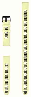 Garmin QuickFit Bands (20mm) Citron Silicone (3-piece Dive Set) - Strap Only 010-14411-00