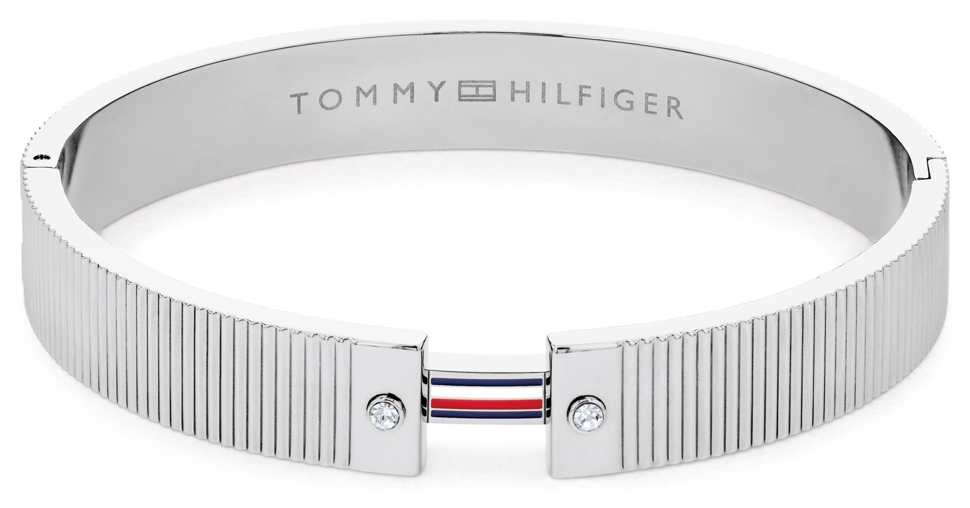 Tommy Hilfiger 2781045 Stripes Chunky silver Bracelet Jewellery