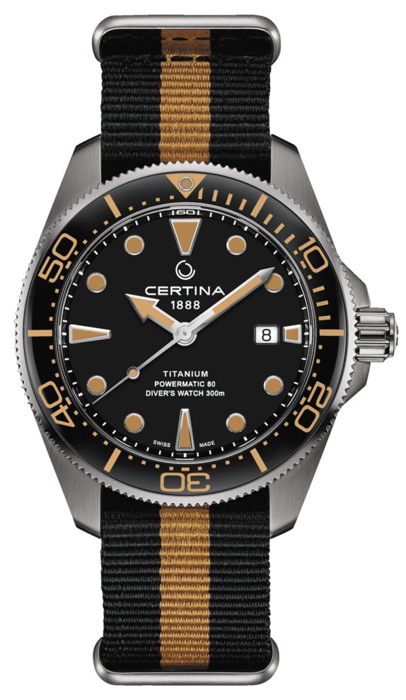Certina C0326074805100 DS Action Diver 43mm Powermatic 80 Watch