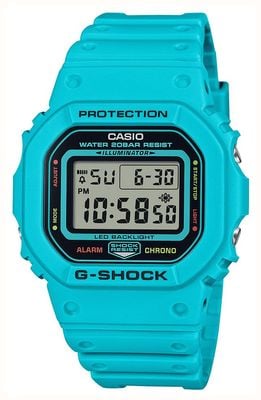 Casio G-Shock Core Energy Pack Series (48.9mm) Digital Dial / Blue Resin Strap DW-5600EP-2ER