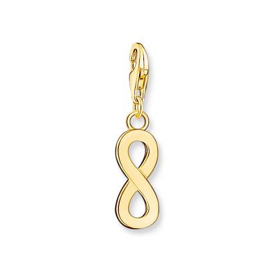 Thomas Sabo 1990-413-39 Yellow Gold Plated Infinity Charm Jewellery