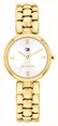 Tommy Hilfiger Annie White Dial Gold Plated Bracelet Watch 1782928