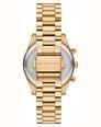 Michael Kors Michael Kors Lexington Women's Chronograph Gold Tone Dial & Gold Tone Bracelet Watch MK7672 - alternate view 2