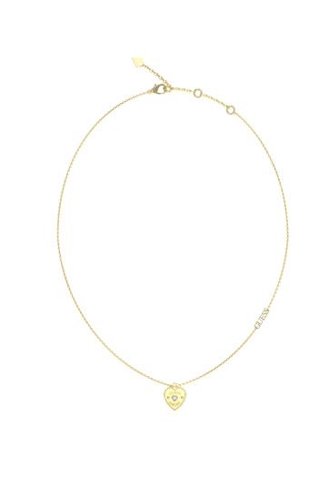 Guess UBN05056YG Amore Ladies Gold Tone Crystal Heart Jewellery