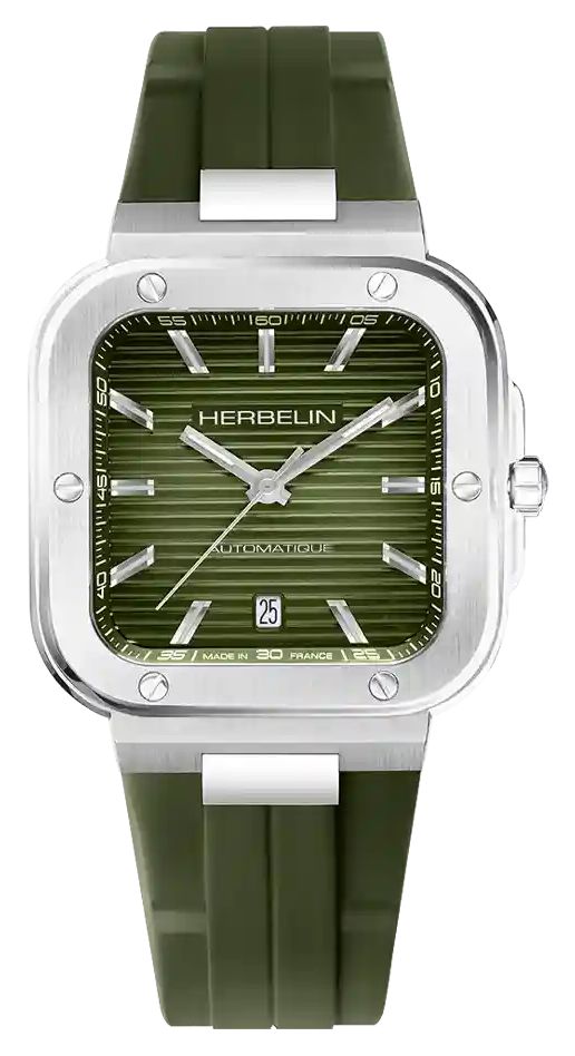 Herbelin 1646A116CK Cap Camarat Square Automatic (39mm) Watch