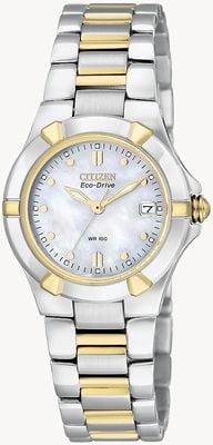 Citizen Women's Riva Two-Tone Steel Case Eco-Drive EW1534-57D