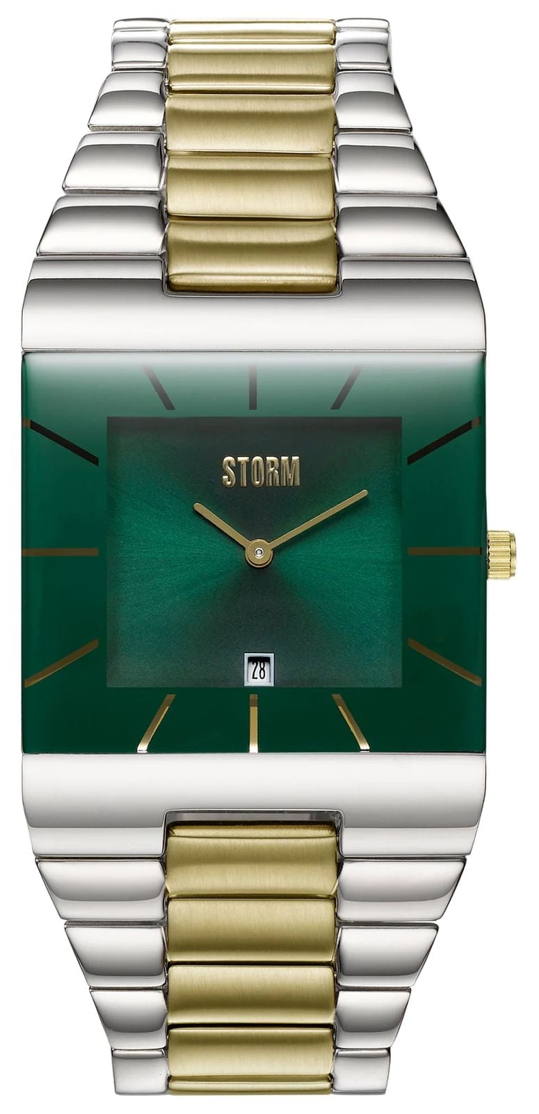 STORM 47195/GD/GN OMARI XL / 32mm / Green Dial / Two-Tone Watch